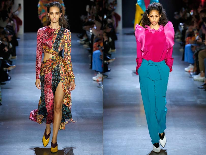 At New York Fashion Week, next autumn looks sexy and colorful At New York Fashion Week, next autumn looks sexy and colorful