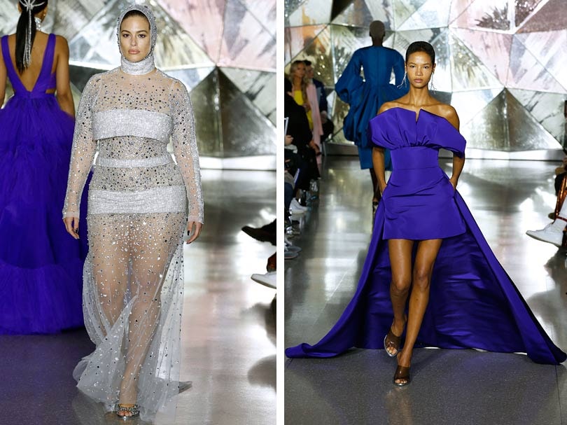 At New York Fashion Week, next autumn looks sexy and colorful At New York Fashion Week, next autumn looks sexy and colorful
